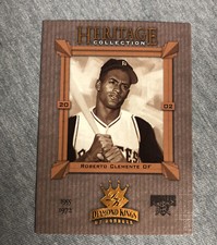 2002 Donruss Diamond Kings Heritage Collection #HC-5 Roberto Clemente !!!