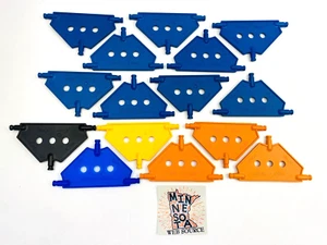 15 Knex Triangle 3-7/16" Small Panel Base Plate Assortment Standard K'nex Parts - Picture 1 of 5