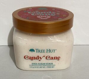 Tree Hut Candy Cane Shea Sugar Scrub 18 oz Limited Edition