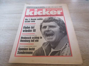 Kicker 13.7.1978 57/78 Jürgen Sundermann VFB Stuttgart - Bild 1 von 1