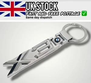 BMW X3 3D Sport Schlüsselring Schlüsselanhänger mit klarem Logo GESCHENKBOX schneller Versand UK Lagerbestand - Bild 1 von 4