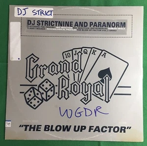 DJ Strictnine And Paranorm Blow Up Factor 12” Vinyl EP WGDR Radio Station Copy - Picture 1 of 4