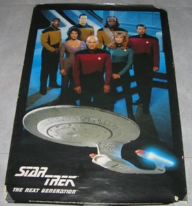 STAR TREK THE NEXT GENERATION Original One-sided Movie Poster 1995 27x40         - Picture 1 of 1