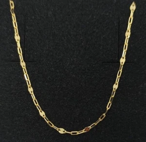 Cadena oro 18k 750 mls. 40 cm. 1,85 grs. 1,8 MM De Grosor - Imagen 1 de 6