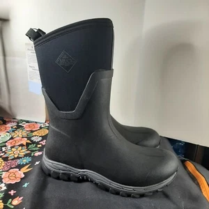 Muck Boots Women's Classic Chore Mid All Condition Waterproof Boot Black US 11 - Picture 1 of 10