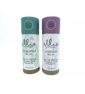 Ellia Essential Oil Roll-on- Eucalyptus & Lavender 10ml Each Set Of Two - Picture 1 of 3