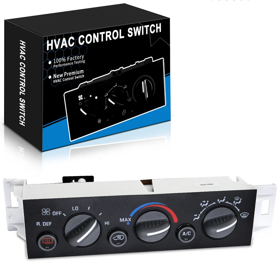 599-006 HVAC A/C Heater Control Switch for 96-20 Chevy Suburban Tahoe GMC Yukon - Image 1 of 4