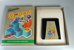 Colecovision: Q-BERT Cartridge & Original Box - Tested & WORKS! - Picture 1 of 8