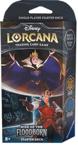 Mazo de inicio Disney Lorcana: Rise of the Floodborn - ámbar y zafiro - Imagen 1 de 1