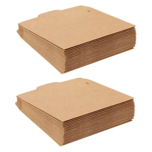 100 Pcs Disc Bag Cd Protective Sleeves File Envelope for Documents - Afbeelding 1 van 12
