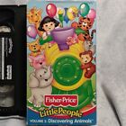 Bande vidéo Fisher-Price Little People Volume 3 Discovering Animals VHS 2002 enfants