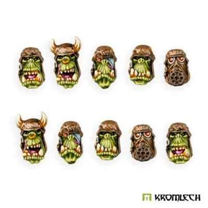 Cabezas KROMLECH Orc Greatcoat Korps - Imagen 1 de 6