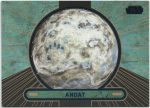 2013 Topps Star Wars Galactic Files 2 "BLUE FOIL" Card #694...ANOAT...#080/350