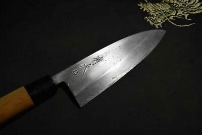 Японские кухонные / шеф-поварские ножи Tsukiji Aritsugu Deba 155 мм Япония 4196 - Изображение 1 из 4