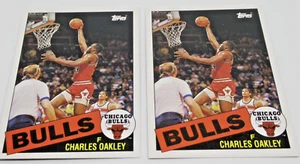 Charles Oakley Chicago BULLS LOT of 2 NBA Basketball Card's Topps Archives 1993 - Picture 1 of 2