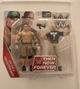 WWE Then Now Forever: John Cena & Stone Cold Steve Austin Mattel 2015 - Picture 1 of 1