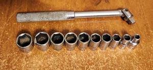 MAC Tools USA 1/4" Drive METRIC 5mm - 14mm Socket Set 6-Point ☆ ☆ Lot 3248 - Picture 1 of 5