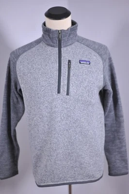 Patagonia Better Sweater 1/4 Zip Pullover Nickel Men's Medium M - Image 1 of 4
