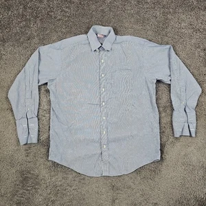 Brooks Brothers Shirt Mens XL Custom Made Blue Pocket French Cuff Makers USA - Picture 1 of 12