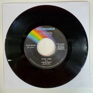 Elton John - Daniel / Skyline Pigeon 7" 45 RPM Vinyl Single MCA Records 1973 - Picture 1 of 4