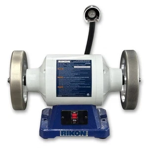 Muela abrasiva VMTW CBN en una herramienta eléctrica RIKON 1 HP amoladora de banco - Imagen 1 de 4