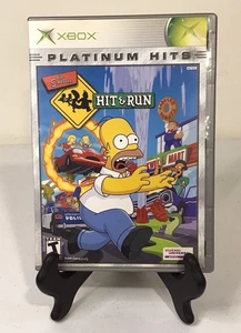 The Simpsons: Hit & Run (Microsoft Xbox, 2004) Complete CIB Platinum Hits Tested - Picture 1 of 3