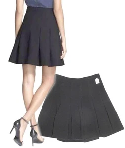 DIANE VON FURSTENBERG Damen 10 schwarz BREITER PLISSEE GEMMA ROCK - Bild 1 von 4