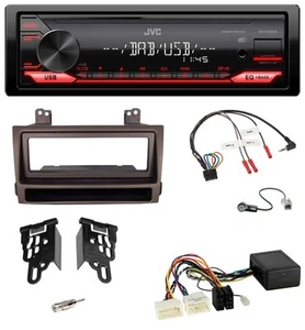 JVC MP3 DAB 1DIN Lenkrad USB Autoradio für Hyundai Sonata 2009-2014 aktiv - Bild 1 von 10