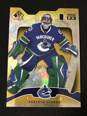 2009-10 SP Authentic Holoview FX Die Cuts FX32 Roberto Luongo Vancouver Canucks - Image 1 of 2