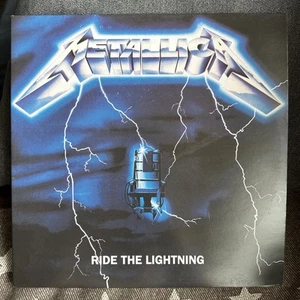 Schallplatte 12“ 2 LP Vinyl: Metallica Ride the Lightning 2x 12“ LP 45rpm NM EX - Bild 1 von 15