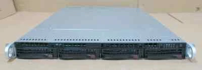 Supermicro CSE-819U X10DRU-i+ 2x E5-2690V3 32GB Ram 4x 3.5" SAS Bay 1U Server - Image 1 of 3