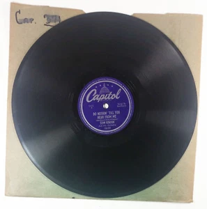 Stan Kenton June Christy Just Sittin Rockin Do Nothin Record 10in Vintage Dorris - Picture 1 of 3