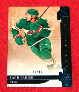 ZACH PARISE WILD 2019-20 ARTIFACTS #123 AQUA 09/45 (H-2631) - Picture 1 of 1
