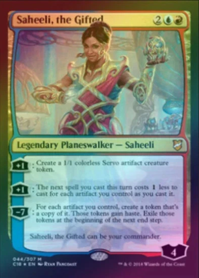 SAHEELI, THE GIFTED (FOIL) (C18) Commander 2018 - MTG - LP - Image 1 of 1