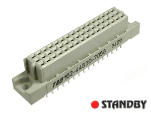 2pcs Female straight 48 pin type C/2 DIN41612, 162-44830-7058 THOMAS & BETTS - Bild 1 von 2