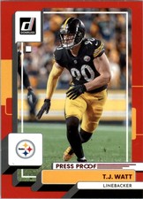 2022 Donruss Press Proof Red Football Card Pick (Inserts)