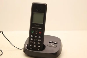 GIGASET - Pure 300H - Téléphone sans fil - Noir - Bon état - Zdjęcie 1 z 3