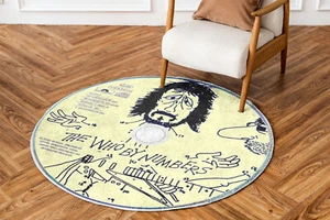 The Who The Who nach Zahlen CD Kunst runder Teppich Wohnkultur 24-47 Zoll bestes Geschenk für - Bild 1 von 3