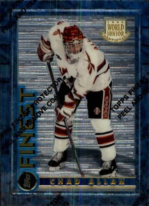 1994-95 Finest #147 Chad Allan RC - NM-MT