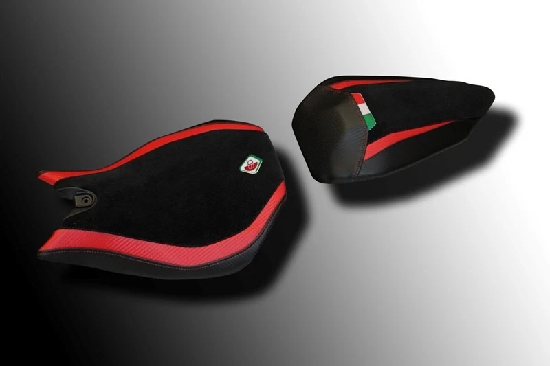 Ducati Panigale 899 / 1199 ducabike seat cover waterproof black & red race slip - Image 1 of 1