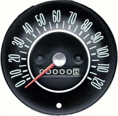 1962-64 Chevy II/ Nova Speedometer 120 Mph - Image 1 of 3