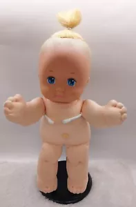 Muñeca mágica para bebé Mattel 1989 de colección cola de pony rubia con ojos azules juguete - Imagen 1 de 14
