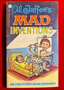 Vintage AL JAFFEE's INVENTIONS MAD Magazine Paperback Warner 1978 First Printing - Picture 1 of 3