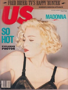 us magazine june 12 1989 madonna fred dryer christina applegate - Picture 1 of 2