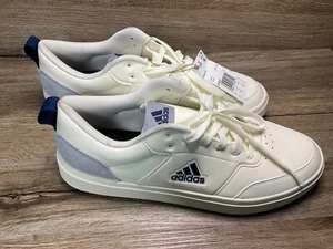 Nuevo Talla 12 Hombre ADIDAS Park Street ZAPATOS Confort Tenis Caminar Blanco Nuevo Con Etiquetas - Imagen 1 de 10