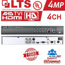 LTS 4 CH DVR LTD8304K-ET PLATINUM 1080P HD TVI DVR hybrid TVI+1CH IP (NO HDD)