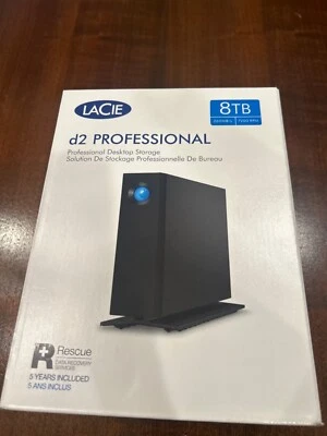 LaCie STHA8000800 8TB,7200 RPM, Desktop External HDD - Image 1 of 4