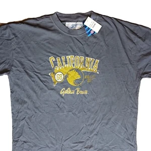 California Golden Bears Mens T Shirt Size XL Short Sleeve Gray NCAA Cotton Tee - Picture 1 of 5