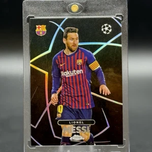 Lionel Messi 2023-24 Topps Chrome UCC Shadow Etch Refractor #BE-4 FC Barcelona - Picture 1 of 10