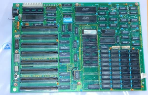 Intel 8088 4,77 / 8 MHz 640kB 8x XT 8 Bit XT Mainboard Fujitech Jumbo Turbo PCB - Bild 1 von 5